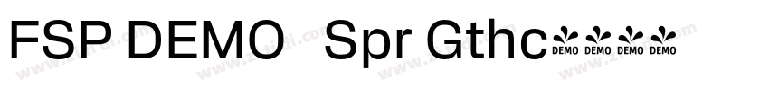 FSP DEMO   Spr Gthc字体转换